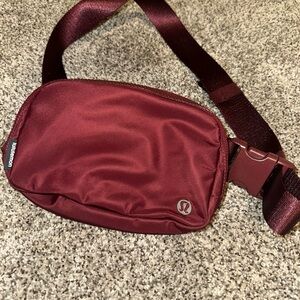 Maroon Lulu Belt-bag